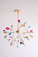 Agate Flake Chandelier