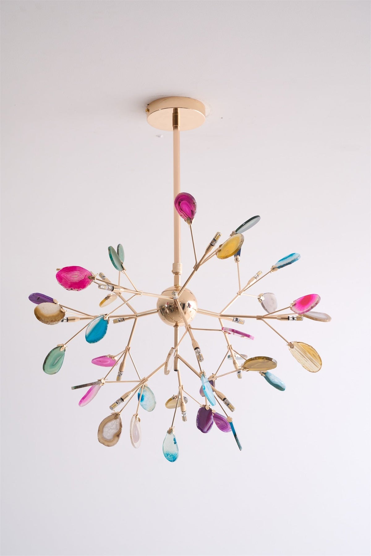 Agate Flake Chandelier
