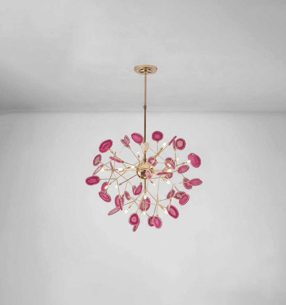 Agate Flake Chandelier