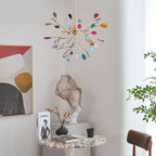 Agate Flake Chandelier