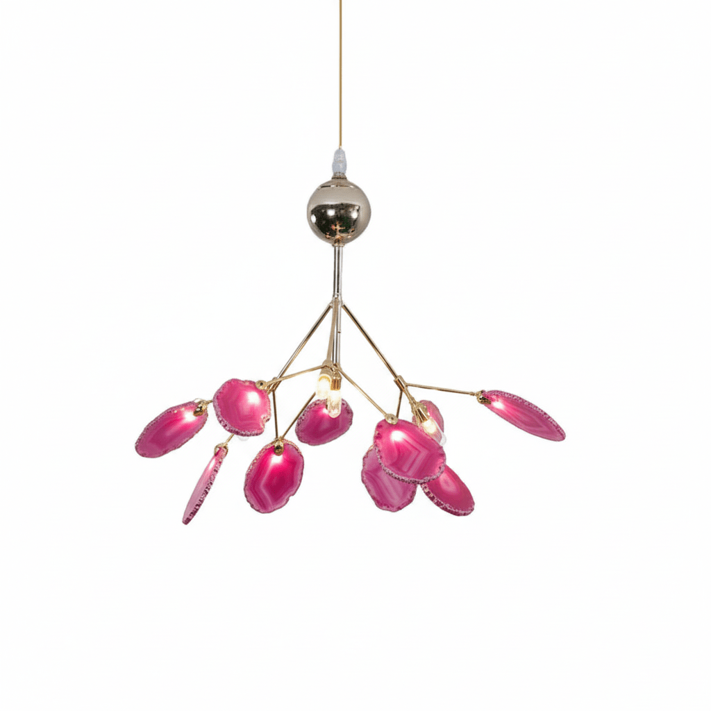 4 heads ∅ 11.8″ x H 11.8″/ Dia 30cm x H 30cm / Pink
