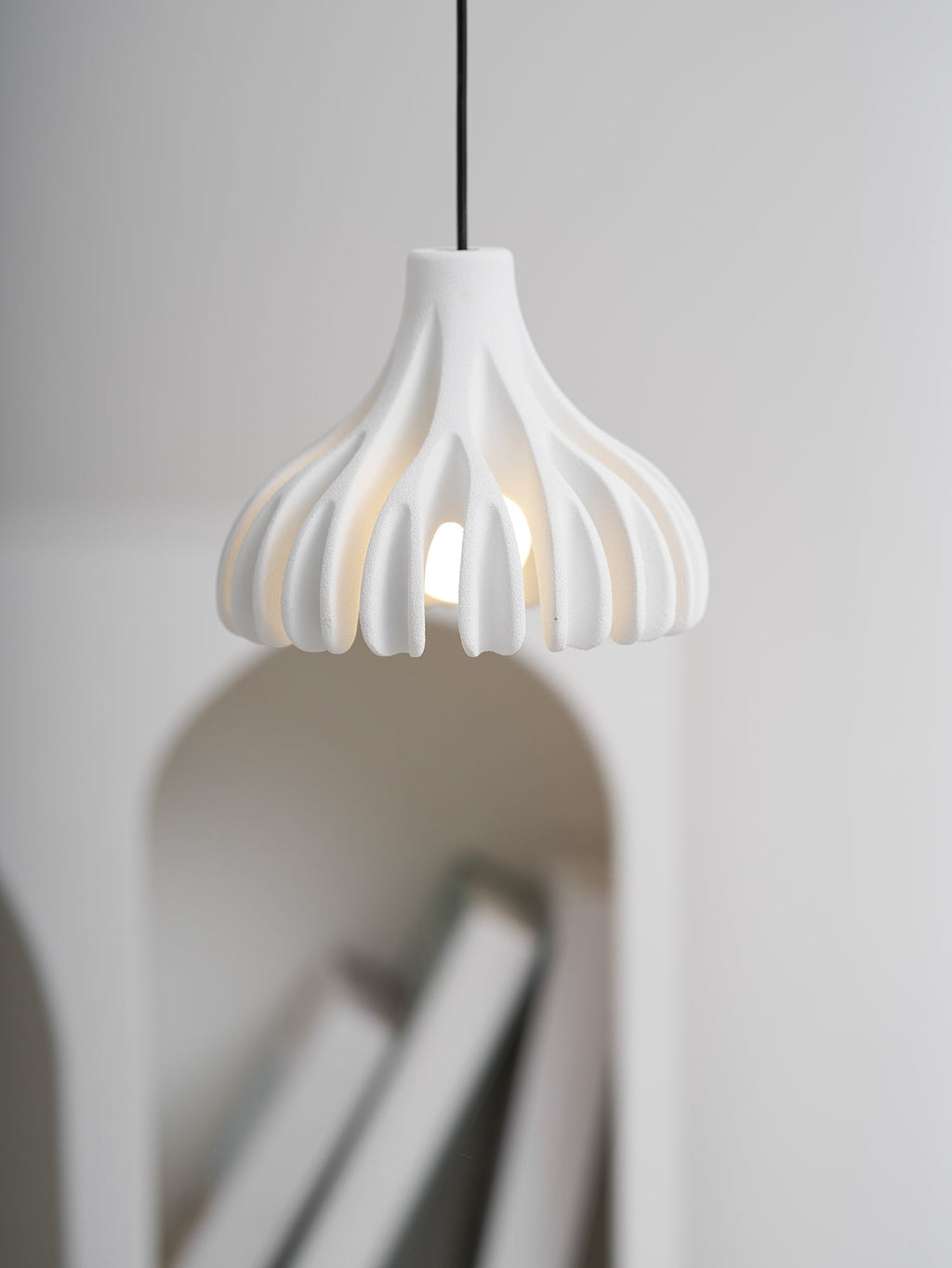 Coral Resin Pendant Lamp