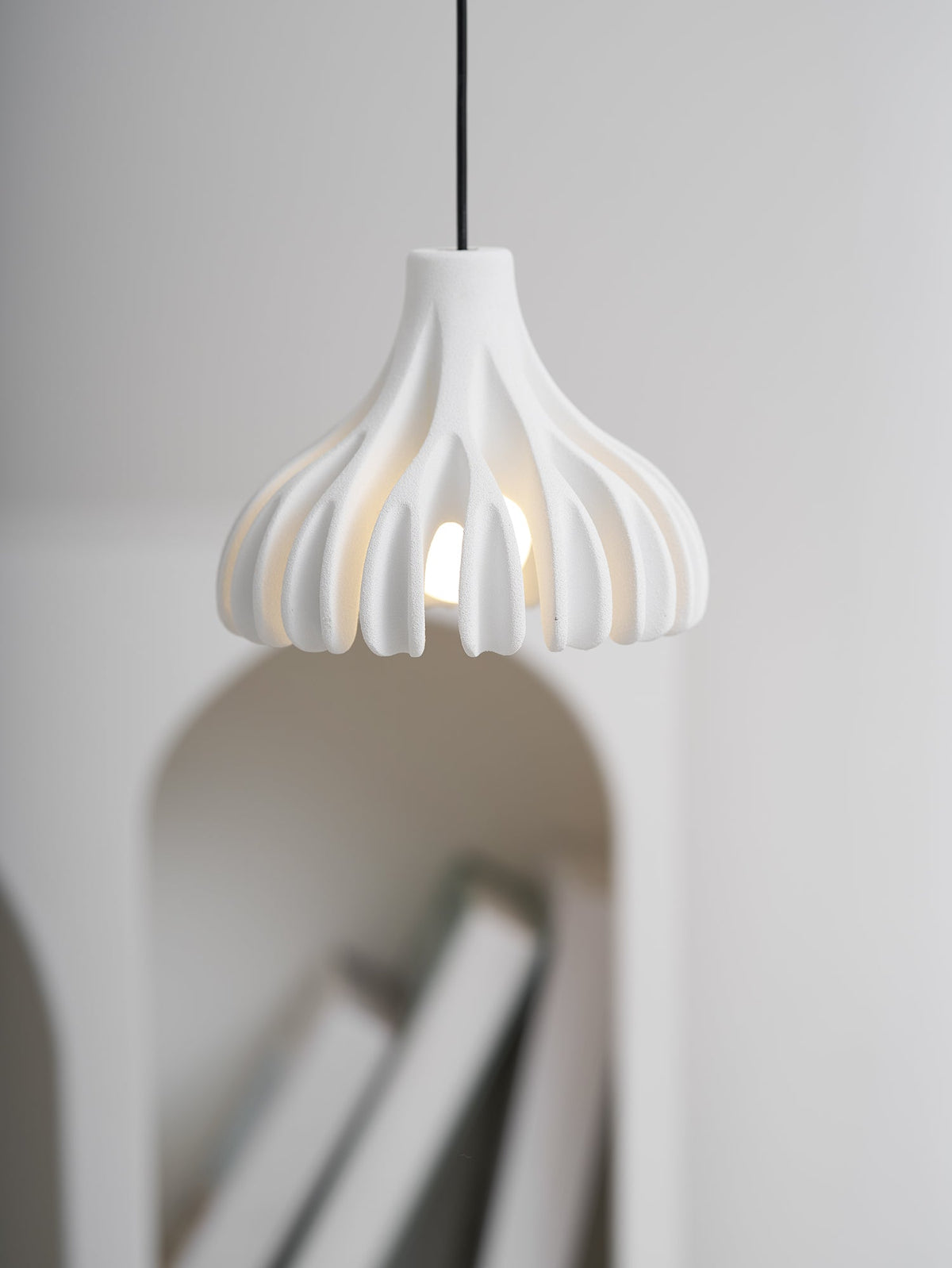 Coral Resin Pendant Lamp