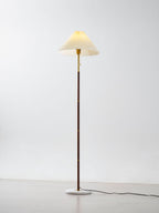 Vintage Pleated Floor Lamp