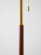 Vintage Pleated Floor Lamp
