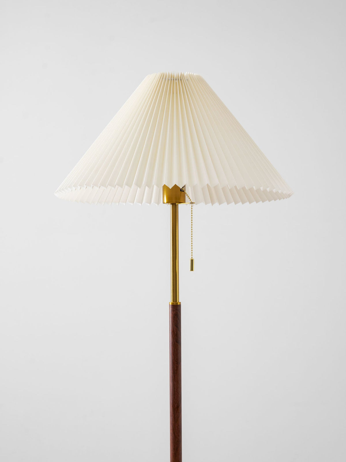 Vintage Pleated Floor Lamp