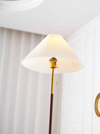 Vintage Pleated Floor Lamp
