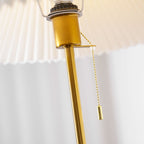 Vintage Pleated Floor Lamp