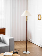 Vintage Pleated Floor Lamp