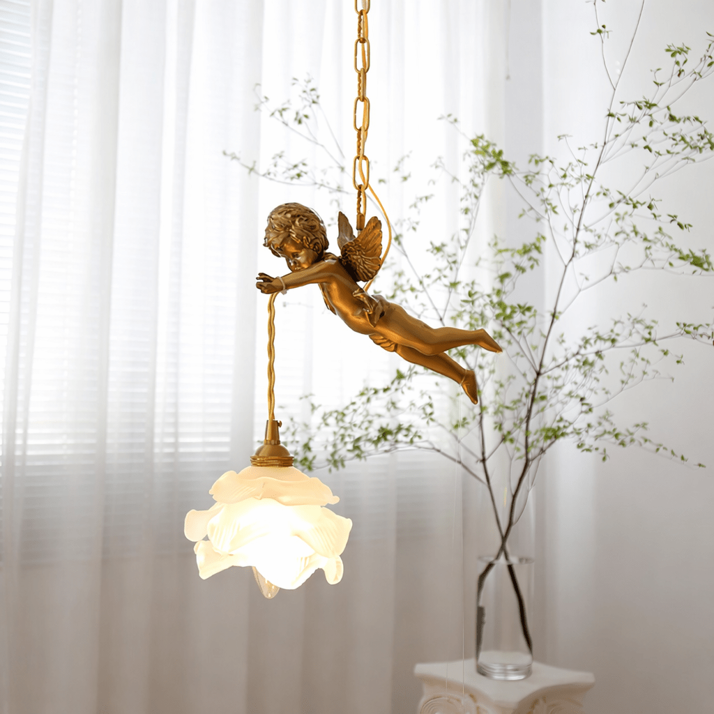 Vintage Angel Pendant Light