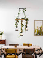 Rustic Wooden Chandelier