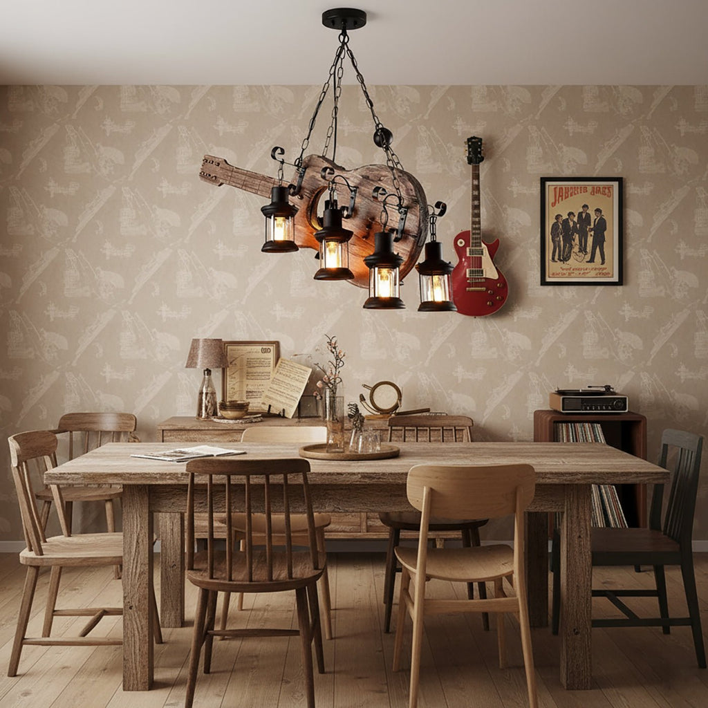 Guitar Pendant Light