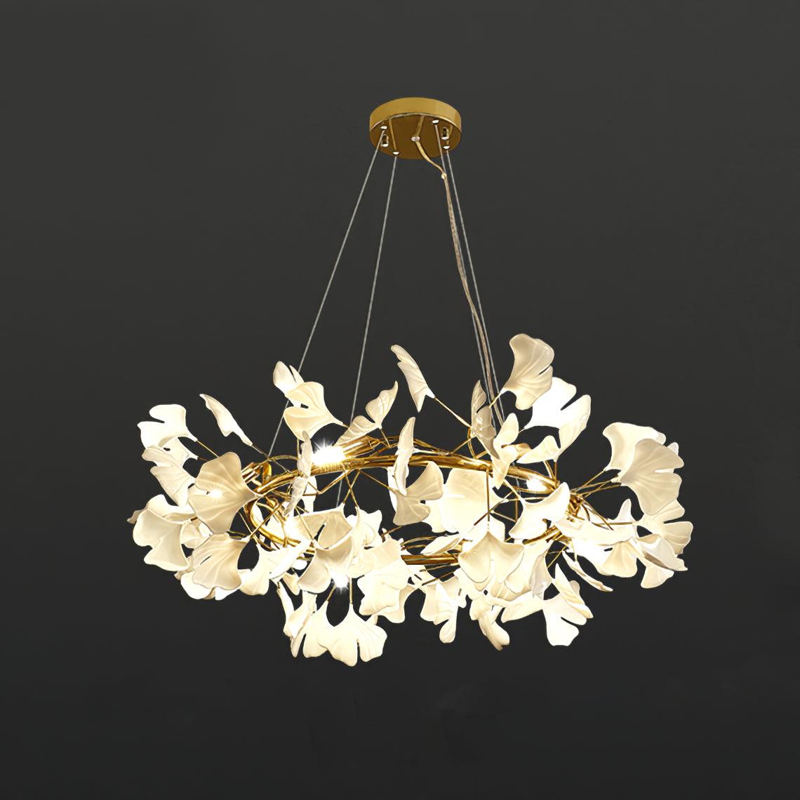 Gingko Crown Chandelier