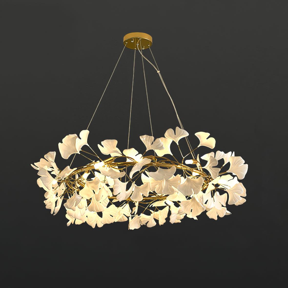 Gingko Crown Chandelier