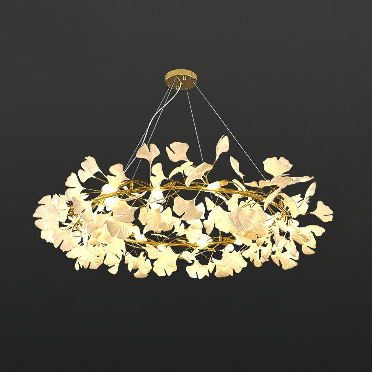 Gingko Crown Chandelier