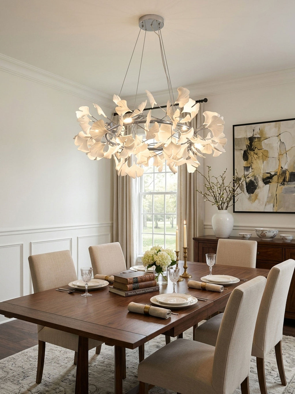Gingko Crown Chandelier