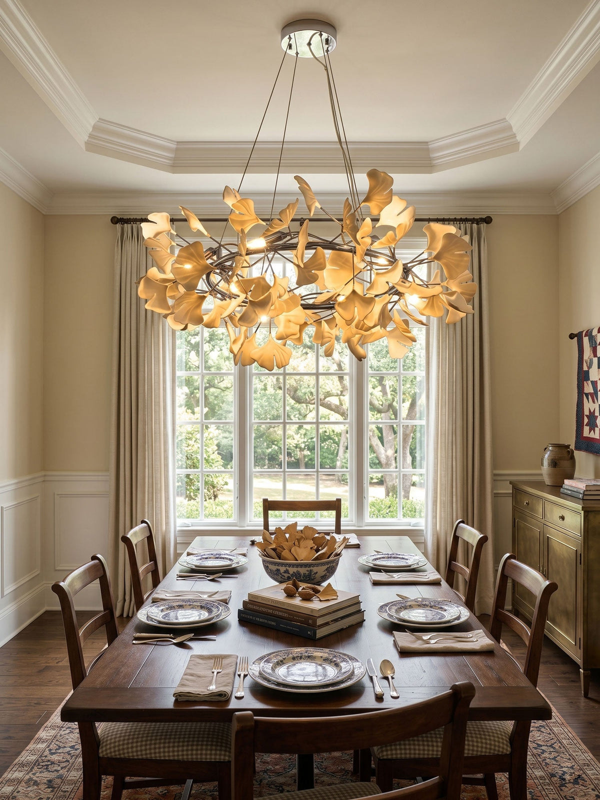 Gingko Crown Chandelier