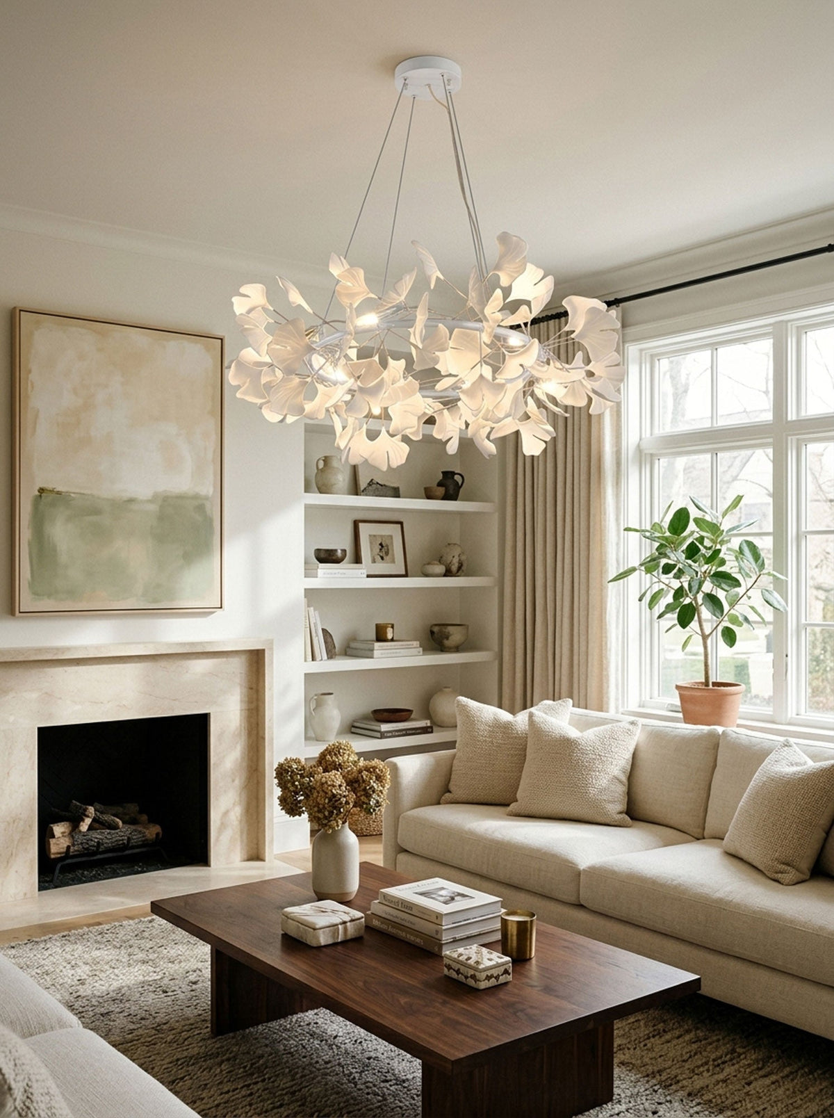 Gingko Crown Chandelier