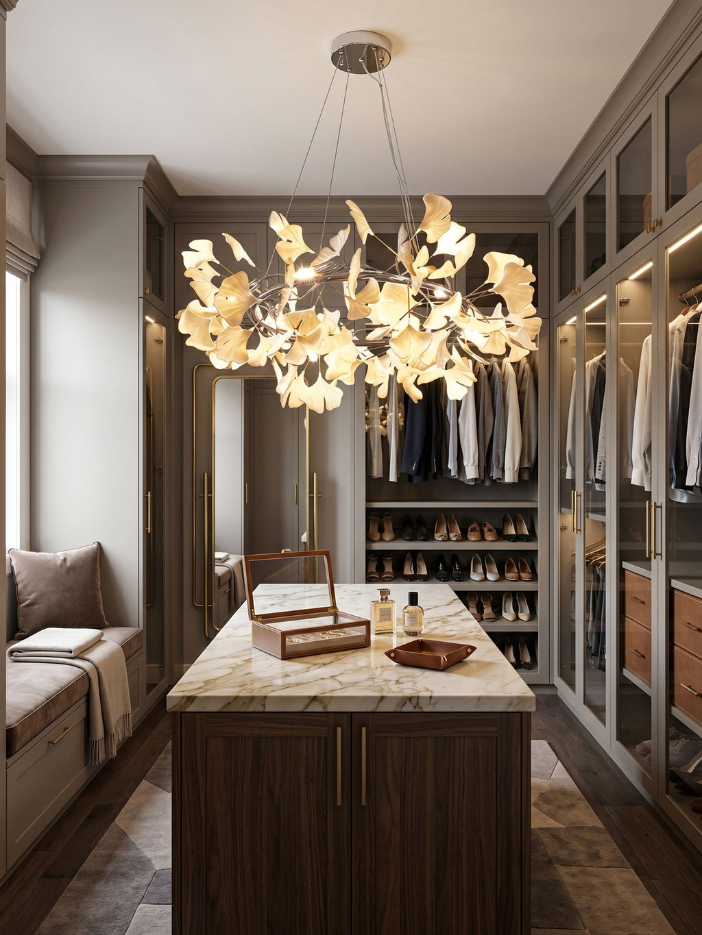 Gingko Crown Chandelier