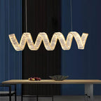 Curved LED Chandelier
