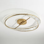 Crystal Rings Ceiling Lamp