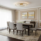 Crystal Rings Ceiling Lamp
