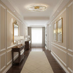 Crystal Rings Ceiling Lamp