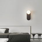 Flat Base Globe Sconce