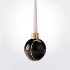 Axis Sphere Marble Candle Holder