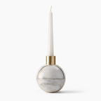 Axis Sphere Marble Candle Holder