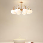 Glass Persimmon Chandelier