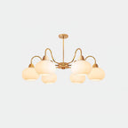Glass Persimmon Chandelier