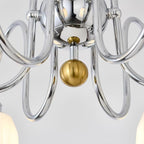 Bauhaus Pleated Chandelier