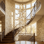Gingko Cascade Branch Chandelier