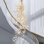 Gingko Cascade Branch Chandelier