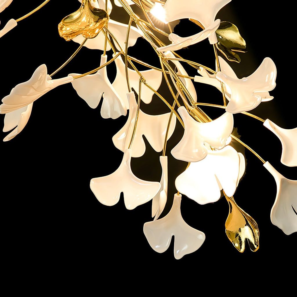 Gingko Cascade Branch Chandelier