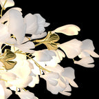 Gingko Cascade Branch Chandelier
