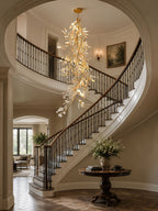 Gingko Cascade Branch Chandelier