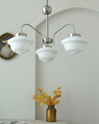 Ashford Tiered Opal Glass Chandelier