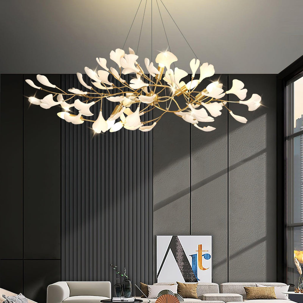 Gingko Bough Chandelier