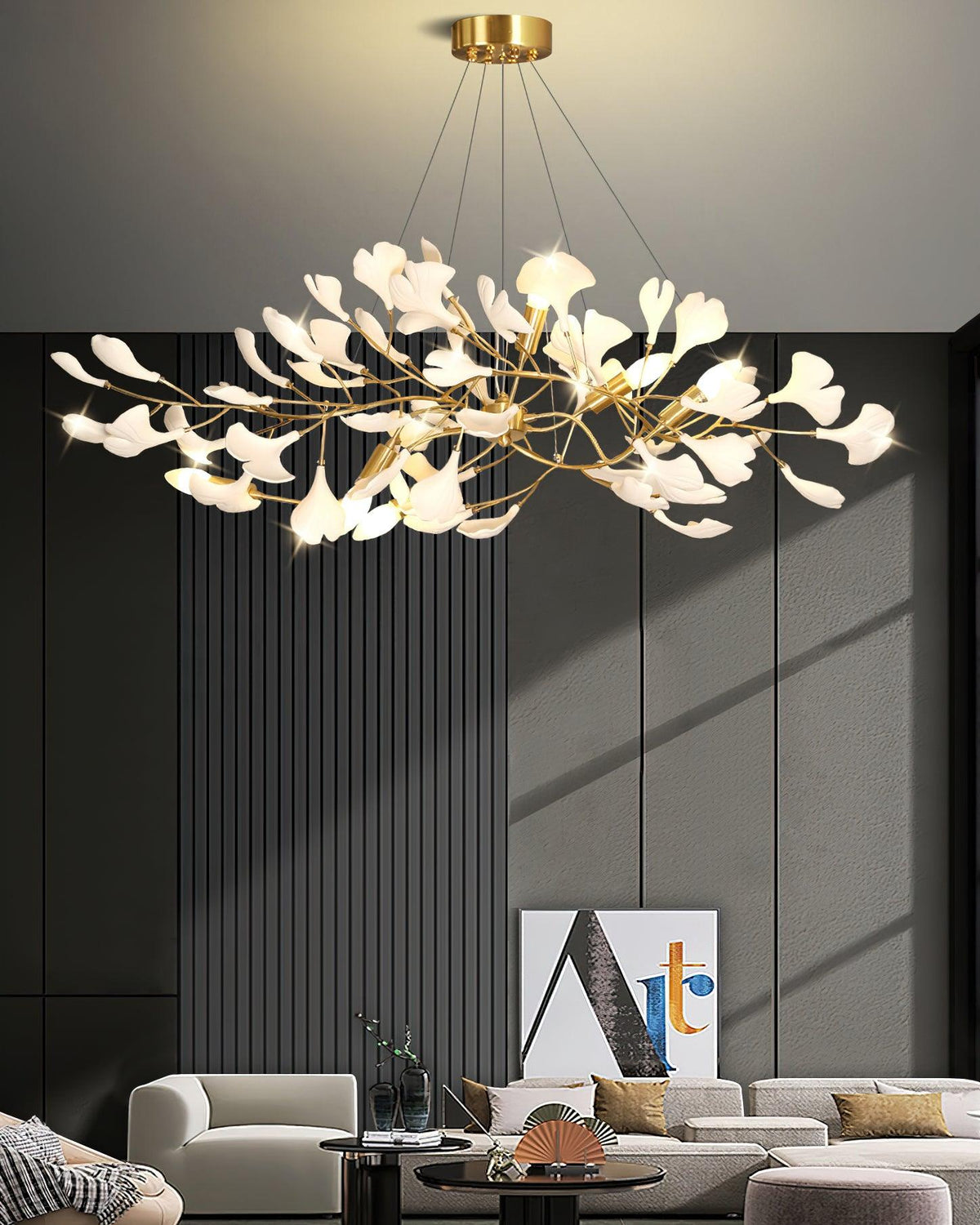 Gingko Bough Chandelier