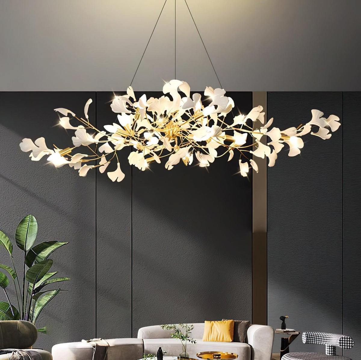Gingko Bough Chandelier