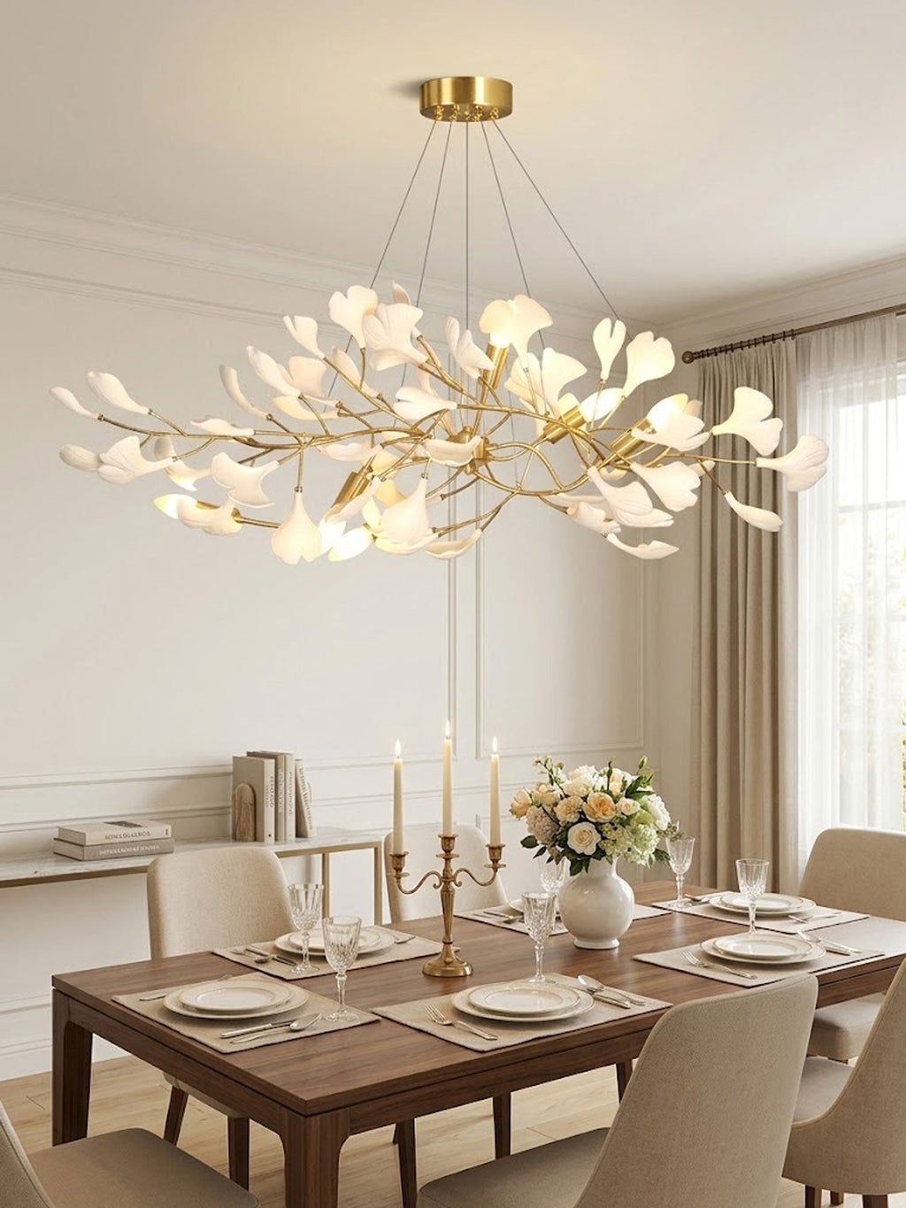 Gingko Bough Chandelier