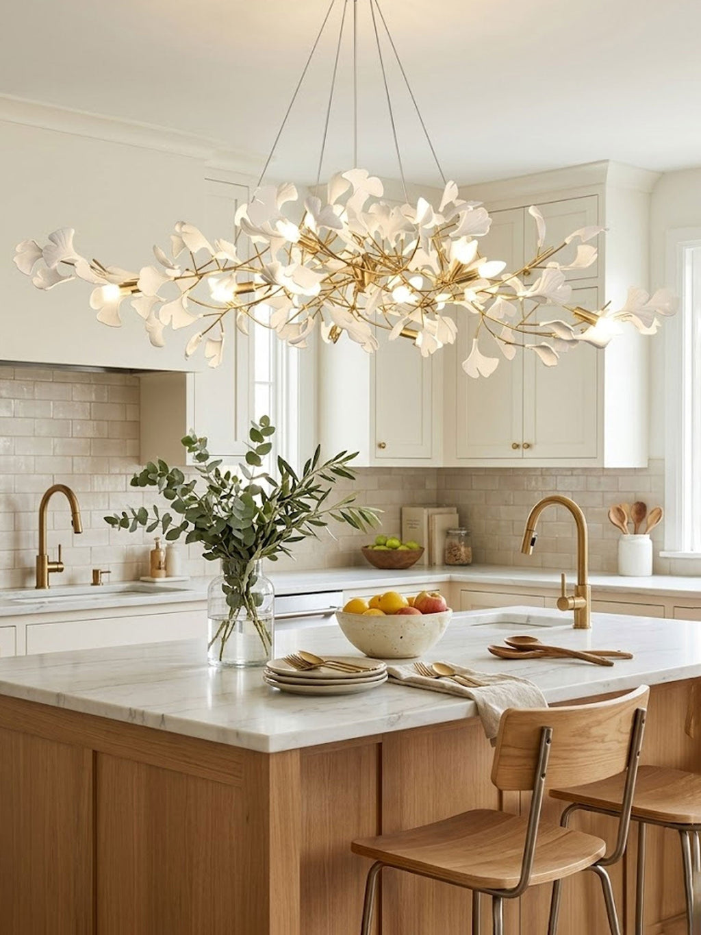 Gingko Bough Chandelier