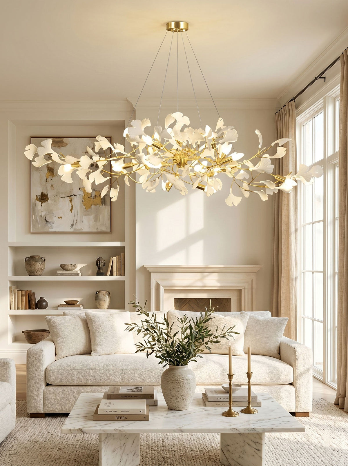 Gingko Bough Chandelier