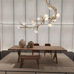 Brass Flower Branch Ceiling Lamp