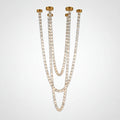 Gabriel Cascade K9 Crystal Chandelier