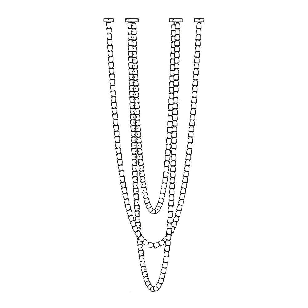 Gabriel Cascade K9 Crystal Chandelier