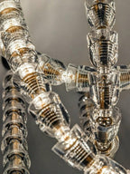 Gabriel Cascade K9 Crystal Chandelier