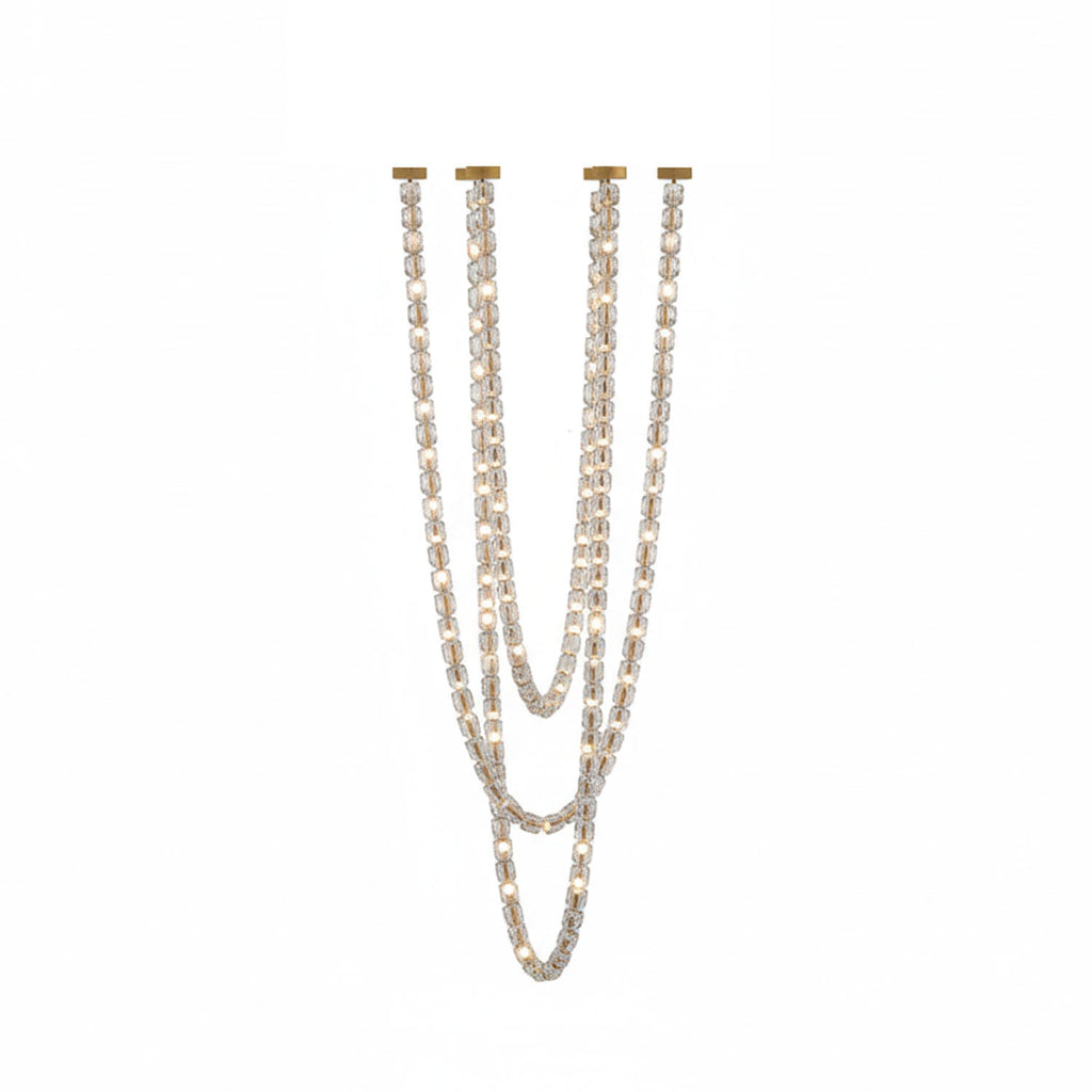 Gabriel Cascade K9 Crystal Chandelier